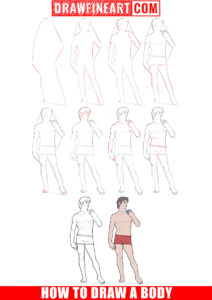How to Draw a Body - Draw Fine Art